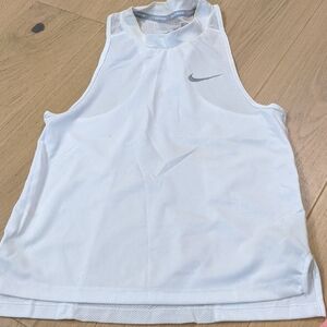 Nike White Sleeveless Top